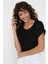 Kadın Black T-Shirt 2