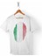 Italıan Flag Italya Bayrağı Logo Parmak Izi Erkek Tişört 1