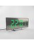 6507 Kavisli Büyük Ekran Elektronik Saat LED Ayna Dilsiz Çalar Saat (Yeşil) (Yurt Dışından) 1
