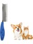 Buffer Tüy Açıcı Kedi Köpek Tarağı Tek Taraflı Metal Dişli Evcil Hayvan Bakım Fırçası 1