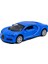Oyuncak Metal Bugatti Mavi Çek Bırak 12 cm 1