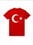 Kırmızı Çocuk Kısa Kol Ay Yıldız T-Shirt 1