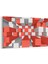 10028Y Abstract 3 Boyut Görsel Yatay Kanvas Tablo 1
