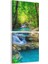 13912K2D Doğa / Manzara Görseli Kare 2'li Dikey Kanvas Tablo 1