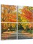 14529K4 Doğa / Manzara Görseli Kare 4'lü Kanvas Tablo 1