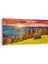 15918YD Günbatımı Görseli Yatay Dar Kanvas Tablo 1