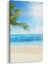 16518DD Kumsal / Sahil Görseli Dikey Dar Kanvas Tablo 1