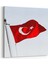 17586K Türk Bayrağı Görseli Kare Kanvas Tablo 1