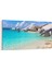 16561YD Kumsal / Sahil Görseli Yatay Dar Kanvas Tablo 1