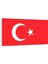 17562YD Türk Bayrağı Görseli Yatay Dar Kanvas Tablo 1