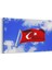 17552Y Türk Bayrağı Görseli Yatay Kanvas Tablo 1