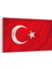 17542Y Türk Bayrağı Görseli Yatay Kanvas Tablo 1