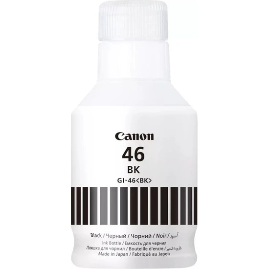 Canon GI-46BK Siyah Mürekkep Kartuş 4411C001