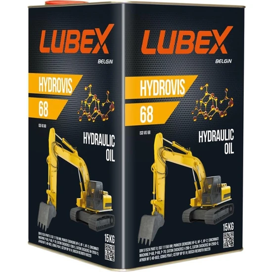 Lubex Hydrovis 68 15 Kg (17 LT) Hidrolik Sistem Yağı