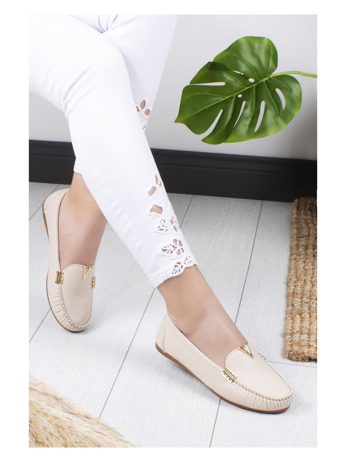 Khayt Flora Casual Günlük Kadın Babet Ayakkabı - Görsel 8