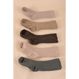 Fleur De Vie 5'li Soket Bebek Çorabı Soft Renkler