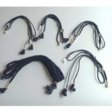 Mercedes w205 64 renk ambiyans seti 3 renkten yükseltme kit