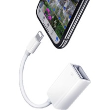 Adaman iPhone Uyumlu iPad USB Drive 3.0 Otg Fotoğraf Dosya Aktarım Flash Dönüştürücü Kablosu