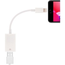 Adaman iPhone Uyumlu iPad USB Drive 3.0 Otg Fotoğraf Dosya Aktarım Flash Dönüştürücü Kablosu