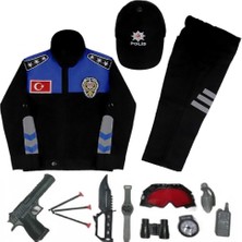 Liyavera Çocuk Sivil Toplum Polis Kostümü Sivil Toplum Polis Kıyafeti Üniforması