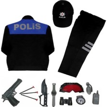 Liyavera Çocuk Sivil Toplum Polis Kostümü Sivil Toplum Polis Kıyafeti Üniforması