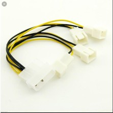 Asian Tech Store 3 Pin Molex Fan Çevirici 4 Lü