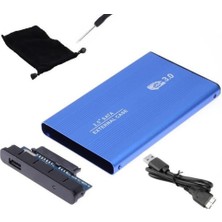 Maxgo 2.5 Sata HDD USB 3.0 Harddisk Kutu - Aluminyum Gövde + Kılıf