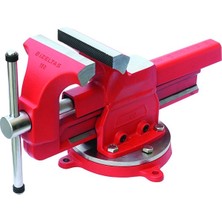 İzeltaş Dövme Çelik Mengene (Döner Tabla Dahil) 100 mm