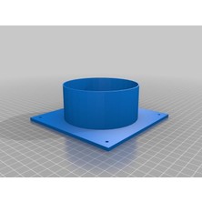 Aldım Geldi Blast Gate 4 Inç Hava Kanalı Plastik Aparat