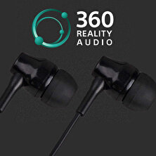 Lapas Kulaklık Kablolu Mikrofonlu 3.5 mm Hd Ses A1 Siyah