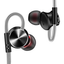 QKZ DM10 3.5mm Metal Kablolu Kontrol Müzik Kulaklık (Yurt Dışından)