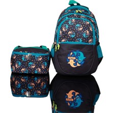 Kidessa 1057 Figürlü Anatomik Sırt Ilkokul Çantası   NKT01057 Siyah Tek Ebat