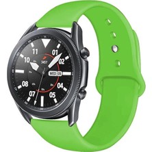 MobaxAksesuar Amazfit Gtr Gtr 2 2e Lite 47MM Kordon Silikon Spor Kordon Yeşil