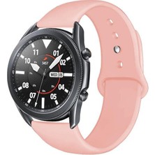 MobaxAksesuar Huawei Honor Magic Watch 2 42MM Kordon Silikon Spor Kordon Pudra
