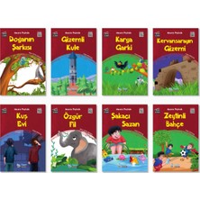 Üçgen Yayıncılık 4. Sınıf Hikaye Kitabı Seti Macera Peşinde Serisi 8 Kitap Üçgen Çocuk