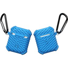 MobaxAksesuar Apple Airpods 1. / 2. Nesil ile uyumlu Kılıf Silikon Airbag Case 02