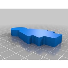 Aldım Geldi Aşk Evi Anahtarlık [cnc Veya 3d] Plastik Aparat