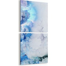 Olla 10363K2D Abstract Görsel Kare 2'li Dikey Kanvas Tablo