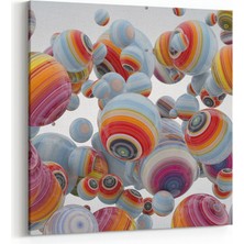 Olla 10392K Abstract Görsel Kare Kanvas Tablo