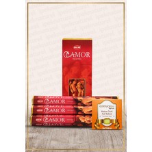 İpek Naturel Amor Love 6 Adet Tütsü ve Esterya Plus Bıttım Sabunu