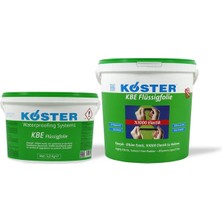 Köster Koster 5 kg Kbe Flüssigfolie Kauçuk - Bitüm Esaslı, Uv Dayanımlı Su Yalıtımı Ürünü