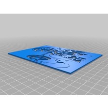 Aldım Geldi Trafalgar D. Su Hukuku Şablon 2 Plastik Aparat