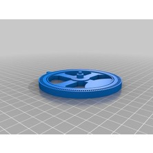 Aldım Geldi Süs Astrolabe Kolye Plastik Aparat