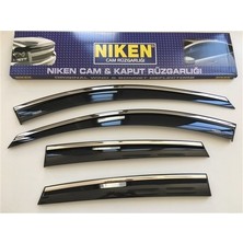 Niken kia Ceed Kromlu 2018 Sonrası Uyumlu Cam Rüzgarlığı 4'lü