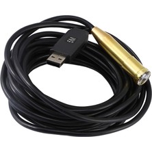 Hd Kamera USB Borescope Muayene Su Geçirmez Gece Görüş Borescope 5m