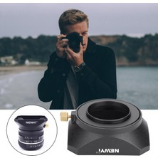 Dslr Aynasız Kamera Için Vida Dağı ile Kare Lens Hood Gölge 55MM