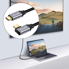 USB C Uzatma Kablosu 100 W Gen2 5A 20 V USB 3.1 Pd Dizüstü Bilgisayarlar Için Hızlı Şarj 0.5m