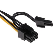 Pcı-E 6-Pin Ila 8-Pin Güç Splitter Kablo Pcı-E Pcı Express Kablo Kablosu 0.3m