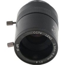 Flameer 1/3 "cs Montaj 3.5-8mm F1.4 Manuel Iris Yakınlaştırma Lensleri Için Cctv Endüstriyel Kamera