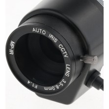 3.5-8mm Cctv Ir Lens Otomatik Iris Manuel Odak Güvenlik Video Kamera Için